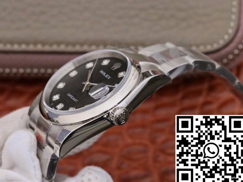 Black Factory 116200 Datejust Dial 36mm DJ Rolex 0425